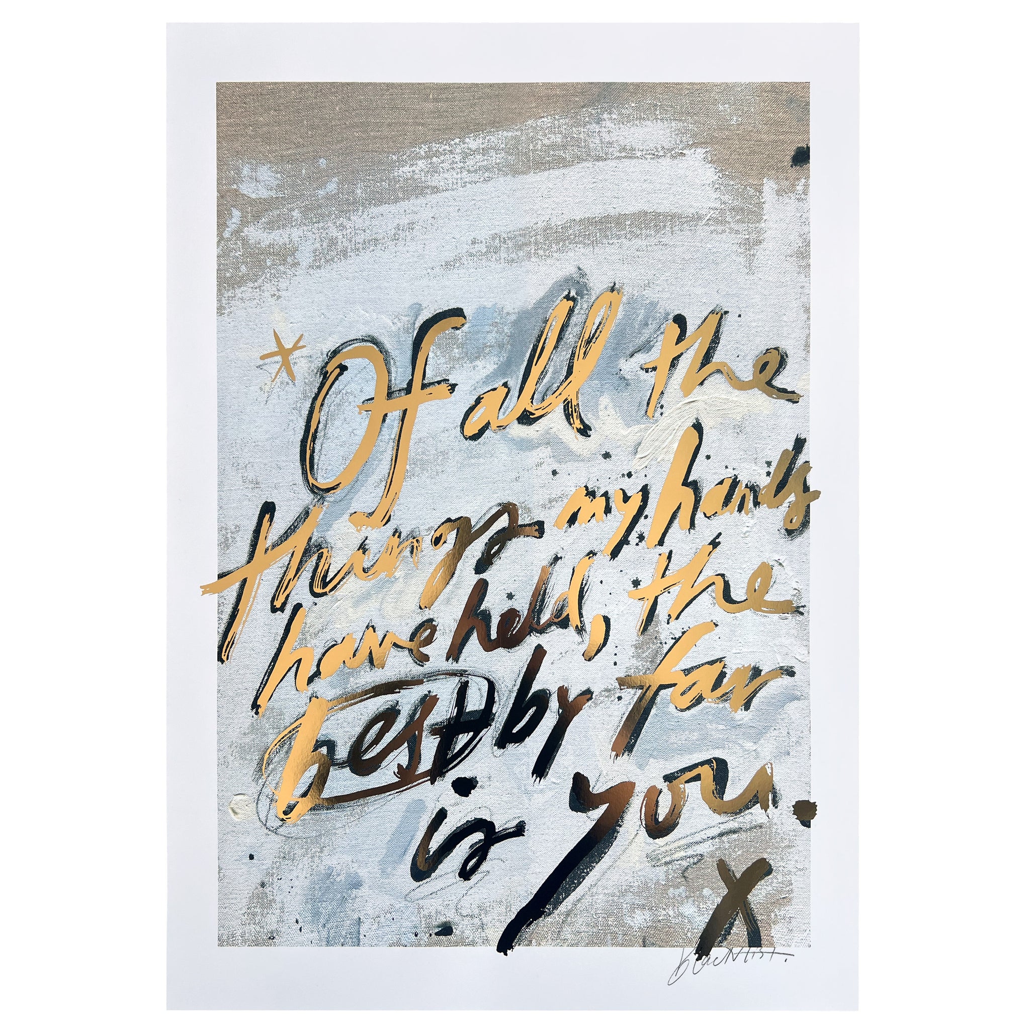 BEST BY FAR – GOLD FOIL