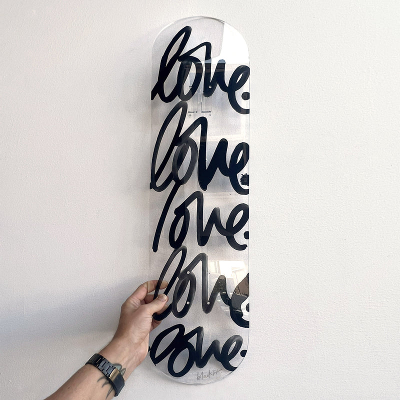 FAMILY MANTRA – BLACK UNFRAMED (50% OFF SALE)