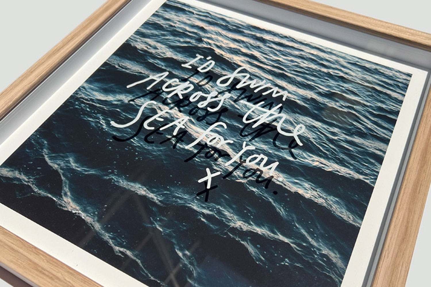 SWIM ACROSS THE SEA FOR YOU