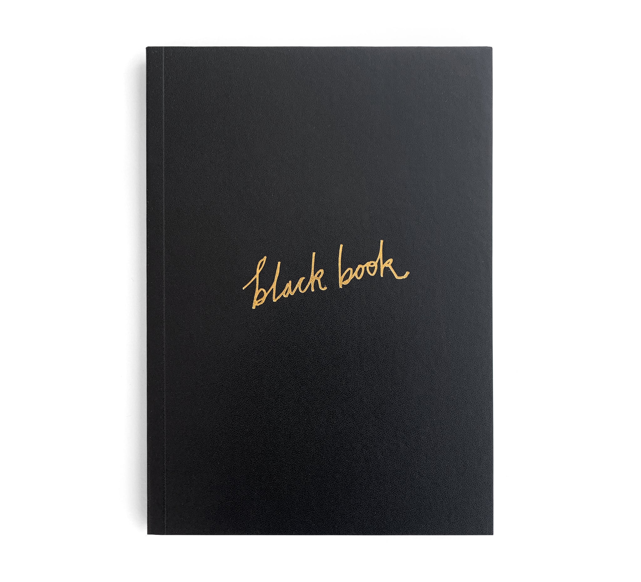 BLACK BOOK notebook